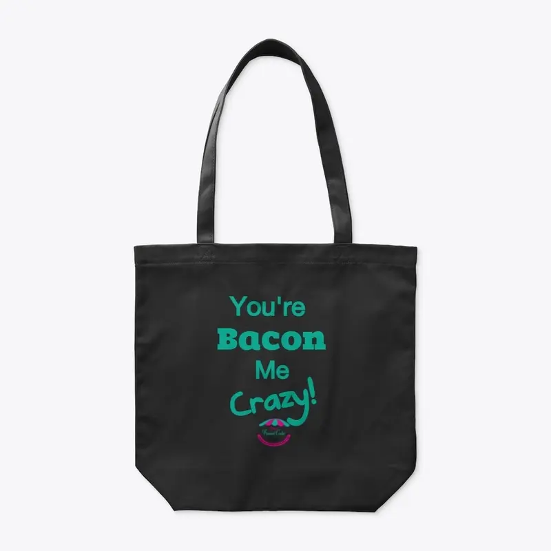 Organic Tote Bag - Bacon